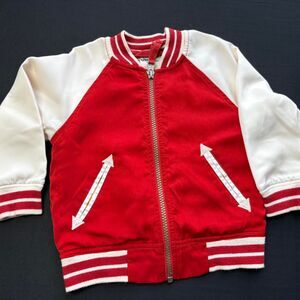 Circo Satin Bomber Jacket Lion Embroidered - 18M